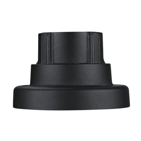 WESTINGHOUSE Fixture Accessory Outdoor PedistalMount, Textured Black Cast Aluminum 6123700